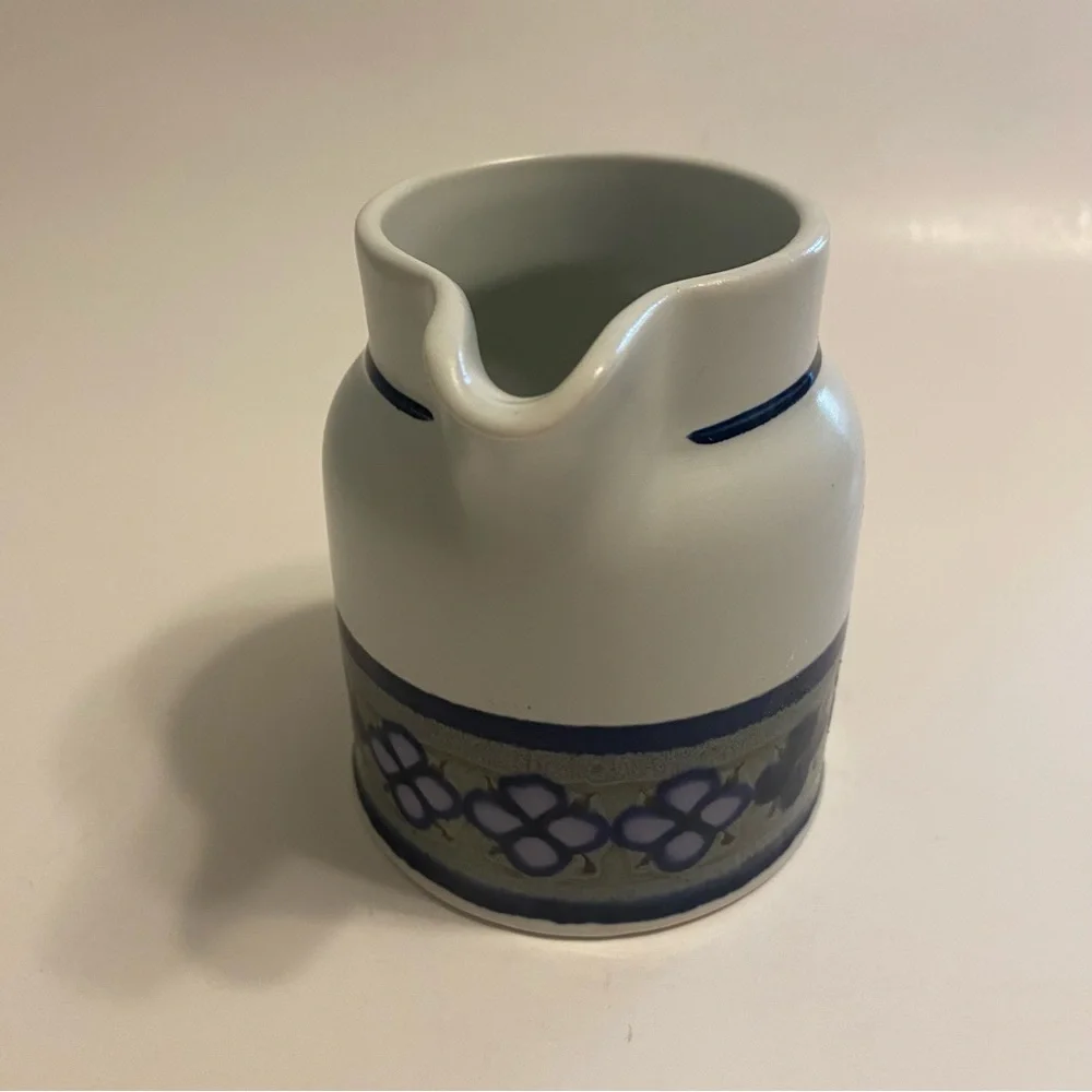 Vintage 1973 Creamer Small Pitcher Royal Doulton Lambeth Stoneware “Tangier”